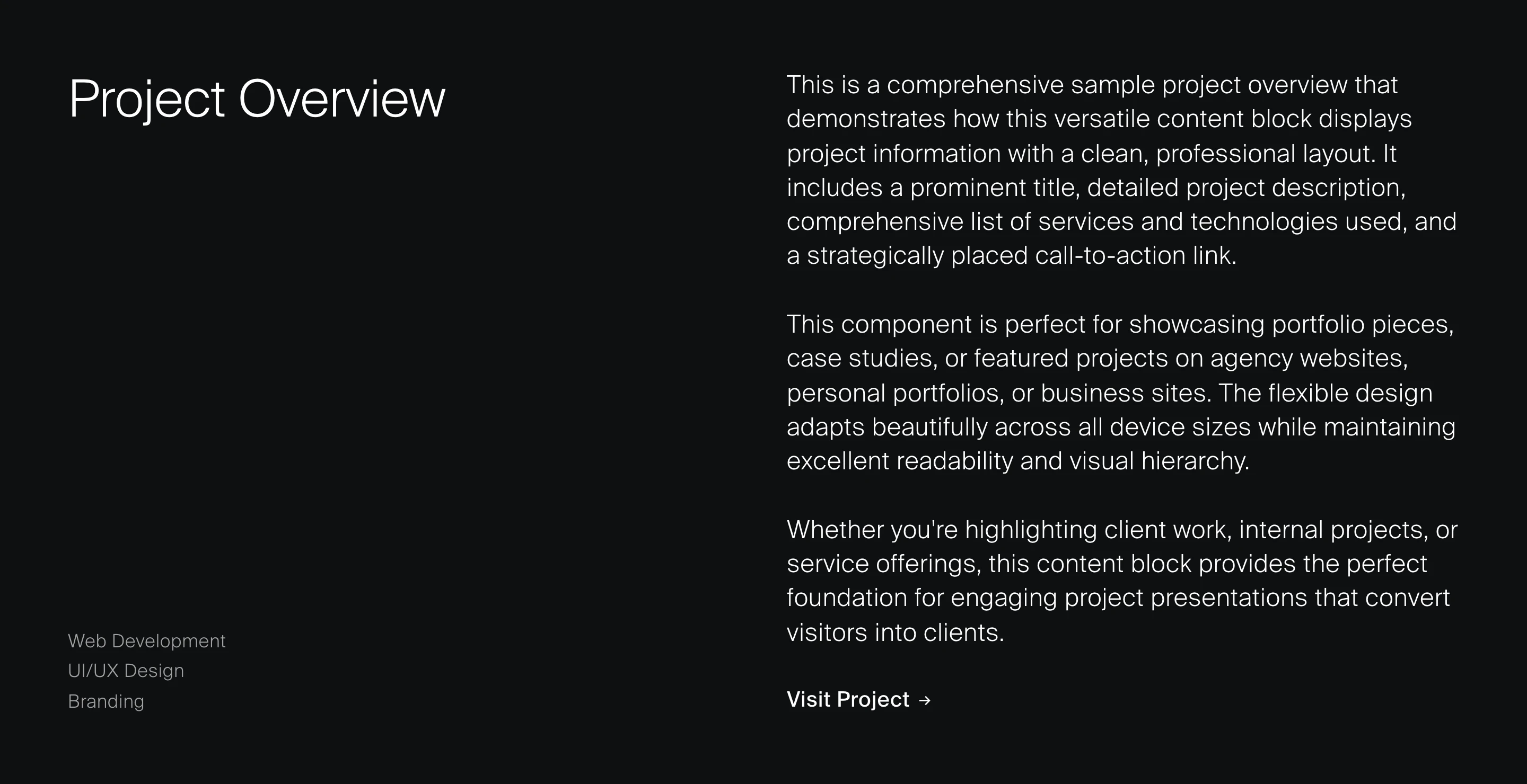Content 15 component