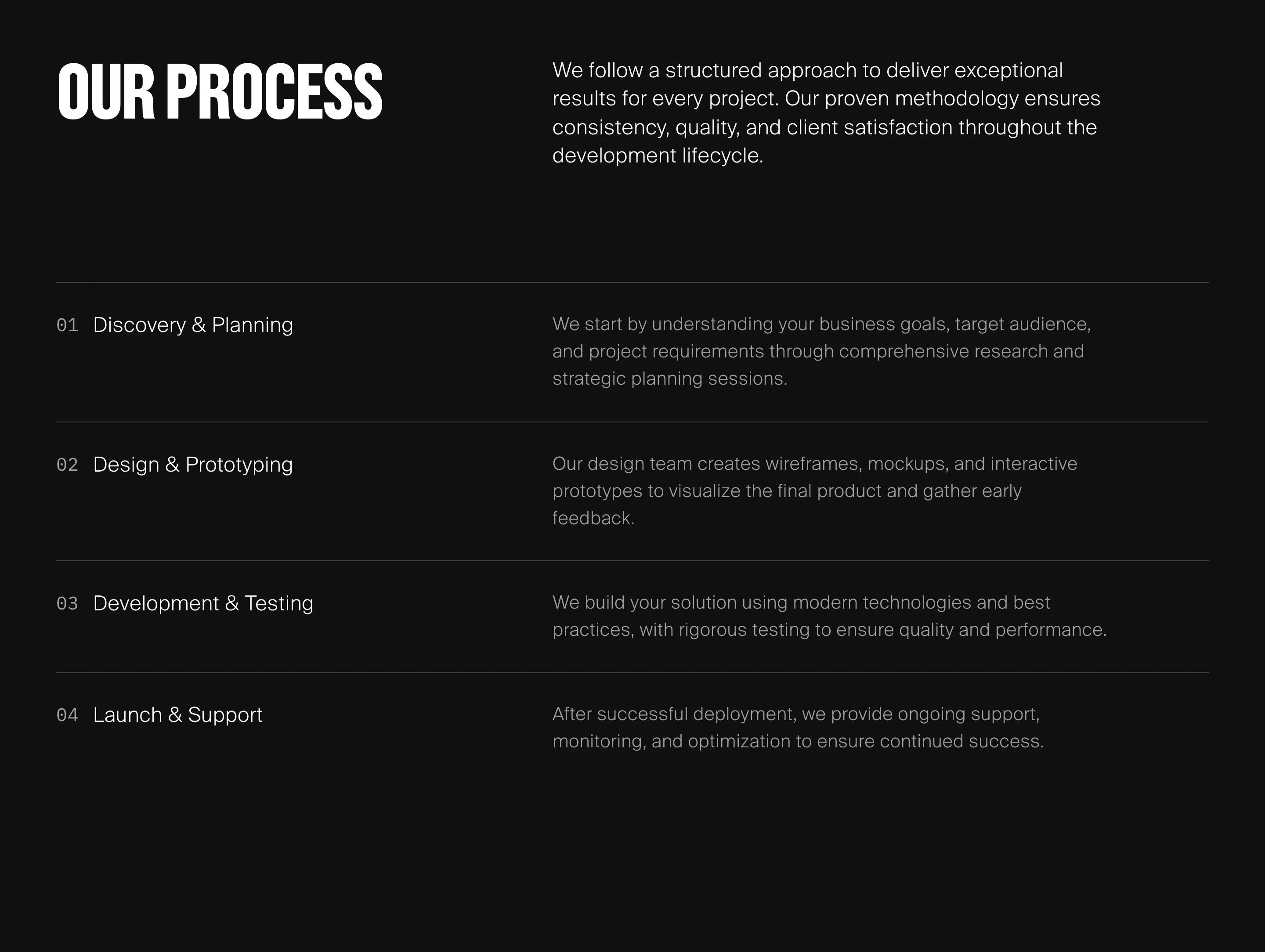 Features 1 component