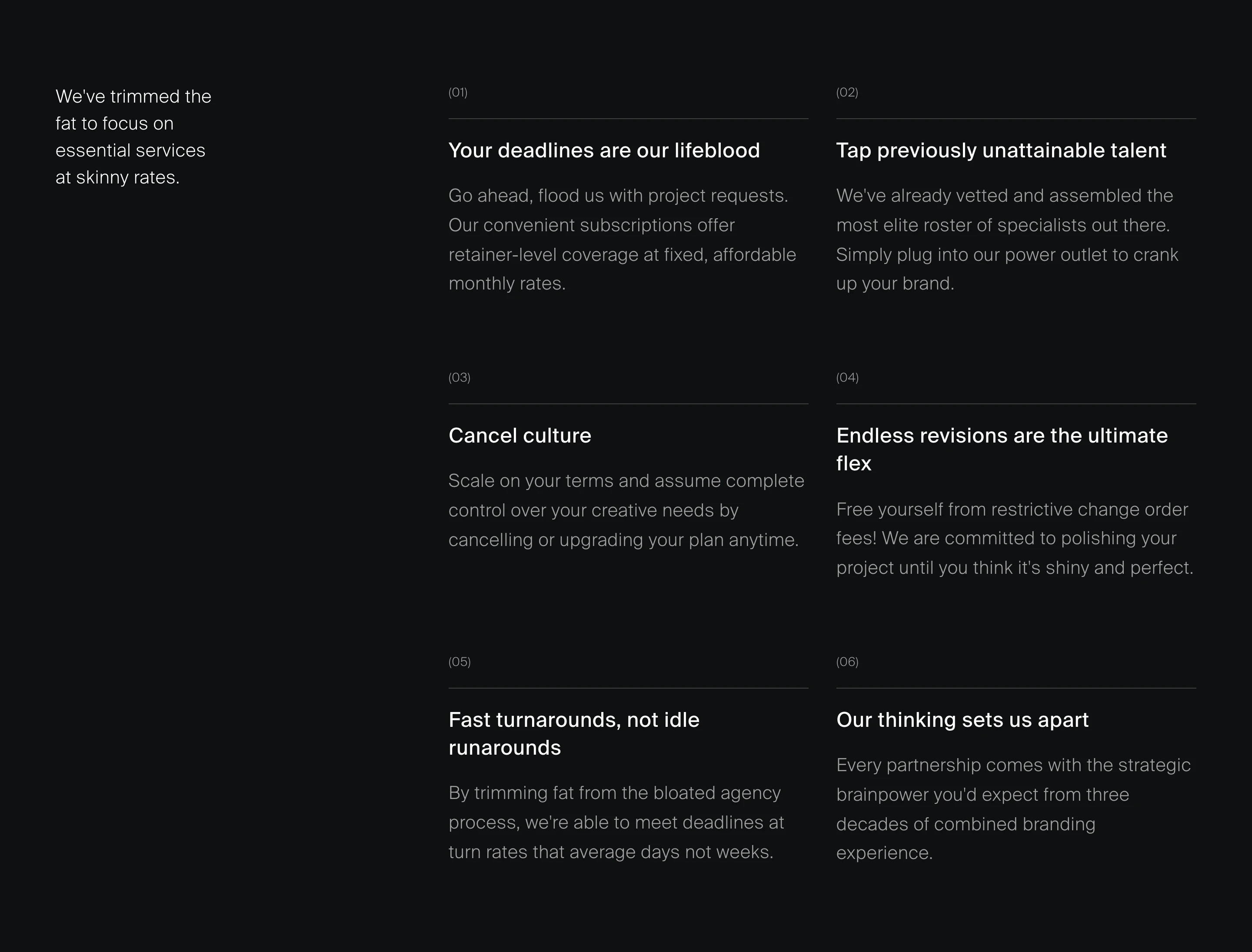 Features 2 component