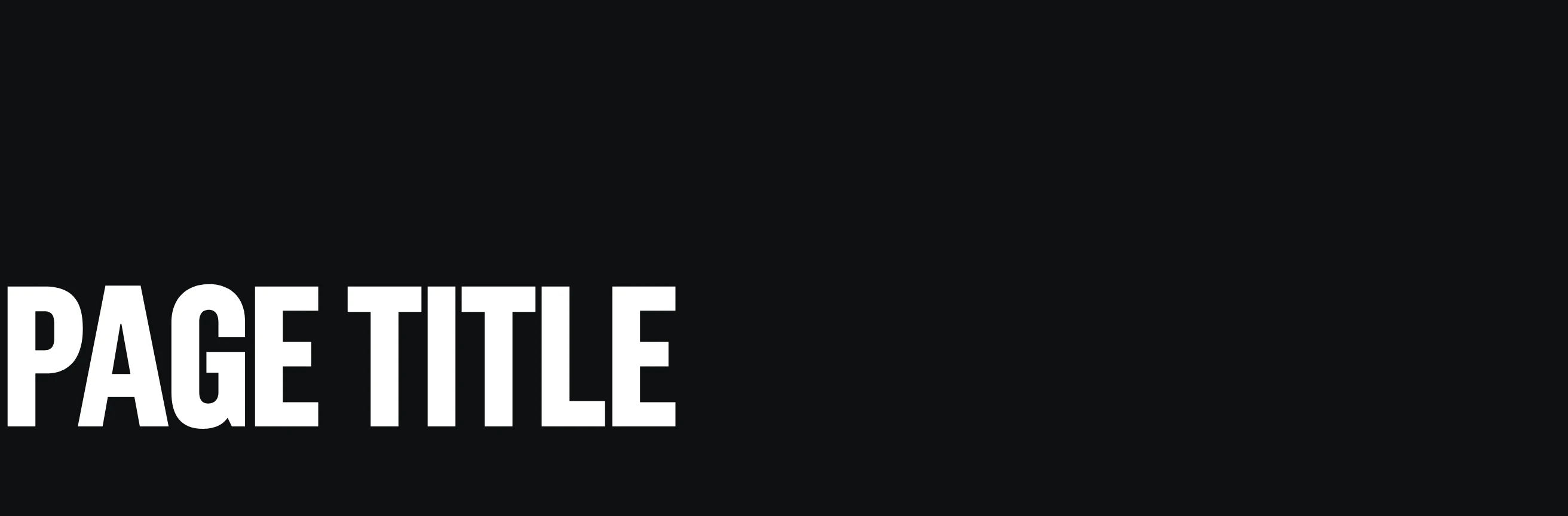 Header 1 component